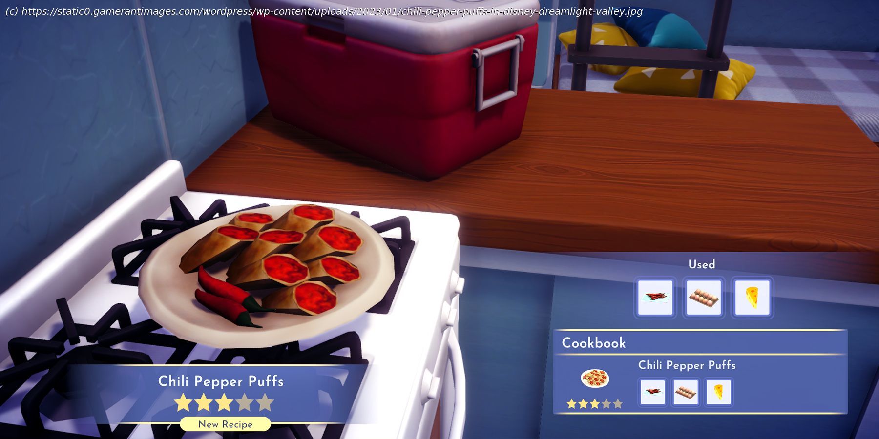 Disney Dreamlight Valley How To Make Chili Pepper Puffs NewsHub