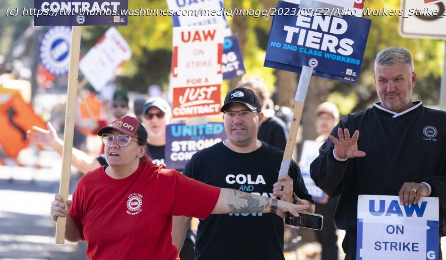 Biden To Join Striking Autoworkers On The Picket Line In Michigan | NewsHub