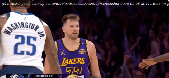 Luka Doncic stares down Mavericks bench after draining trey in wild ...