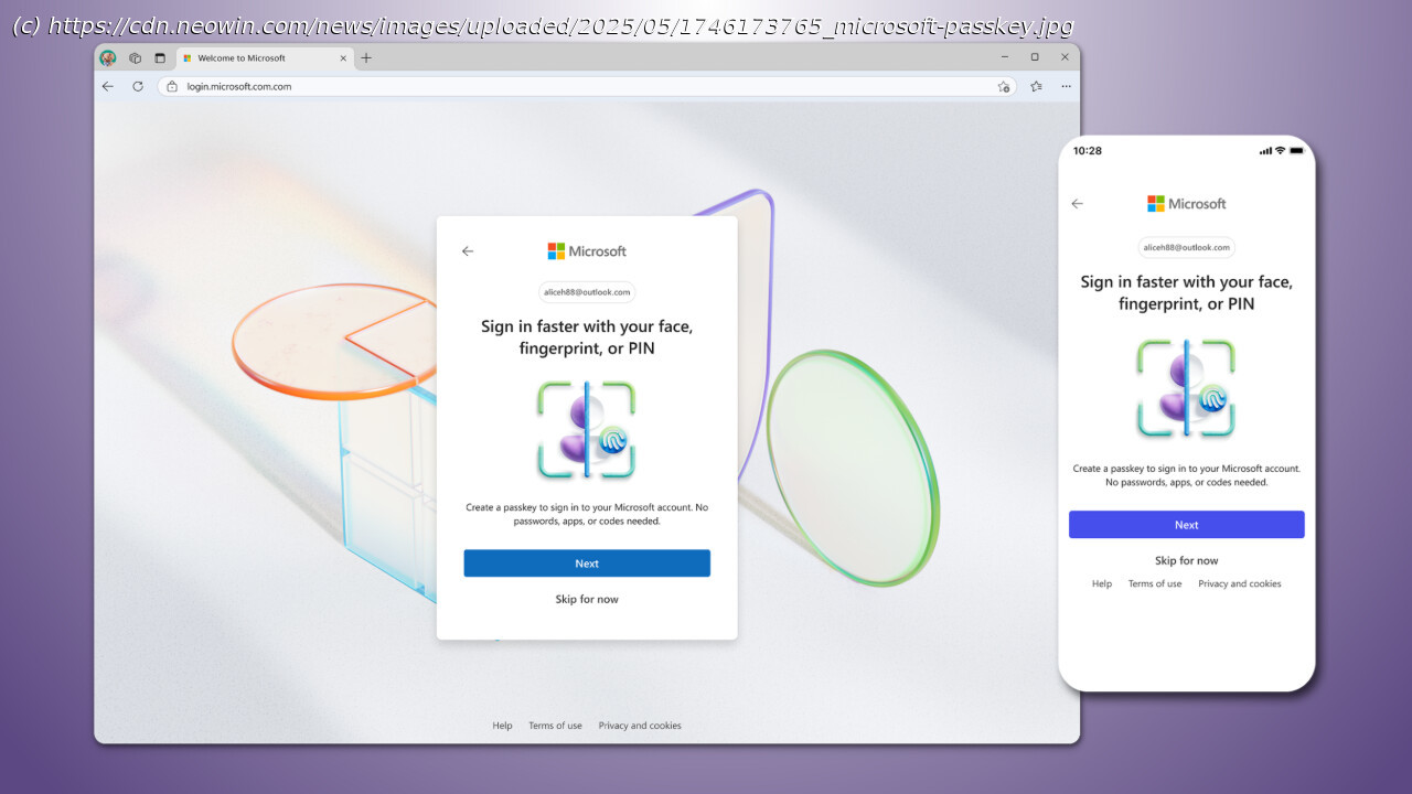 Microsoft ditches passwords by default for new accounts | NewsHub