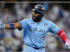 Blue Jays top Dodgers 6-2 in Game 4 to even World Series at two games each