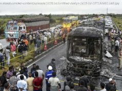 Kurnool bus fire: Bodies of 18 victims handed over to kin