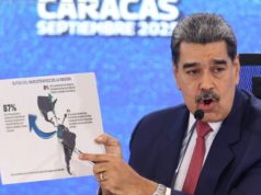 Venezuela’s Maduro says the US is fabricating a war as aircraft carrier approaches
